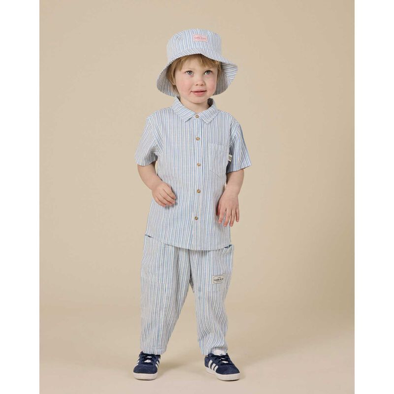 Goldie + Ace Sailor Stripe Kit Linen Pants 3-5Y image number 1